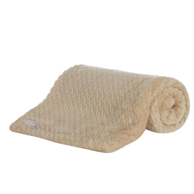 Caramel Zigzag Blanket