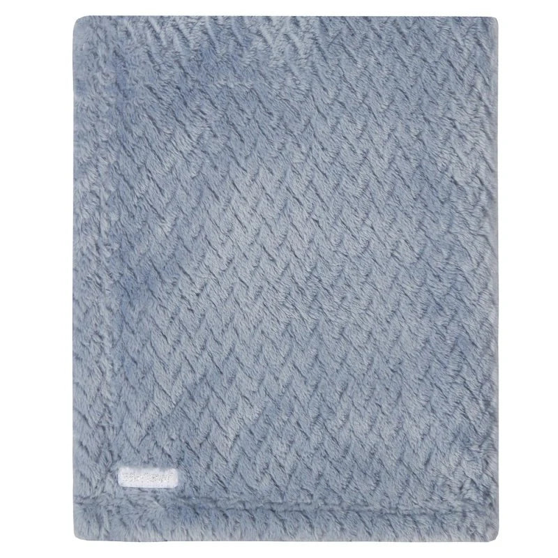 Blue Zigzag Blanket