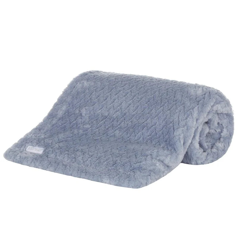 Blue Zigzag Blanket