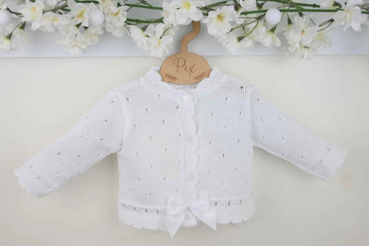 White Miranda Cardigan