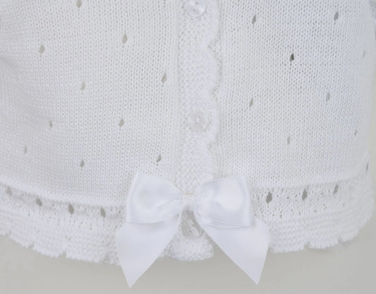 White Miranda Cardigan