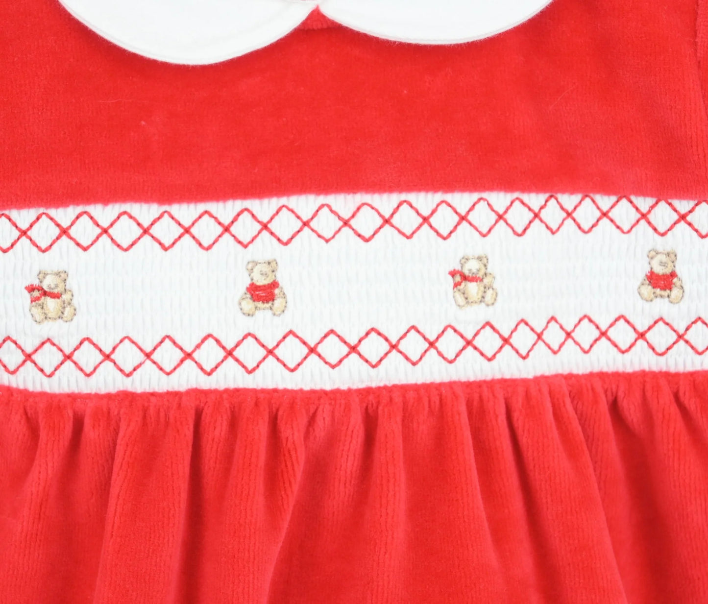 Red Teddy Babygrow
