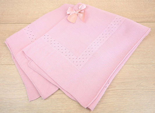 Dusky Pink Danielle Blanket