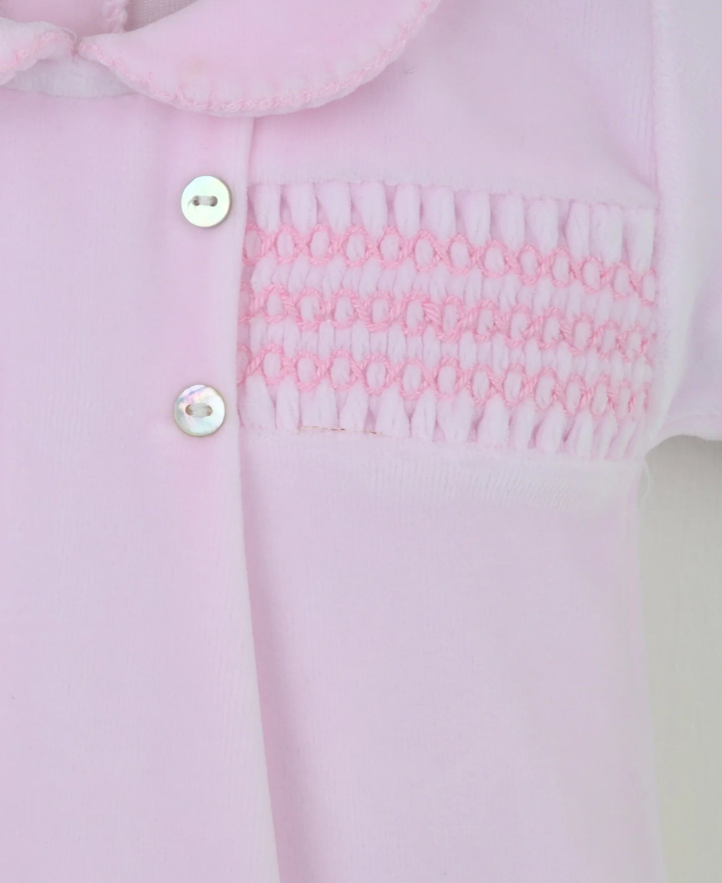 Pink Heirloom Babygrow