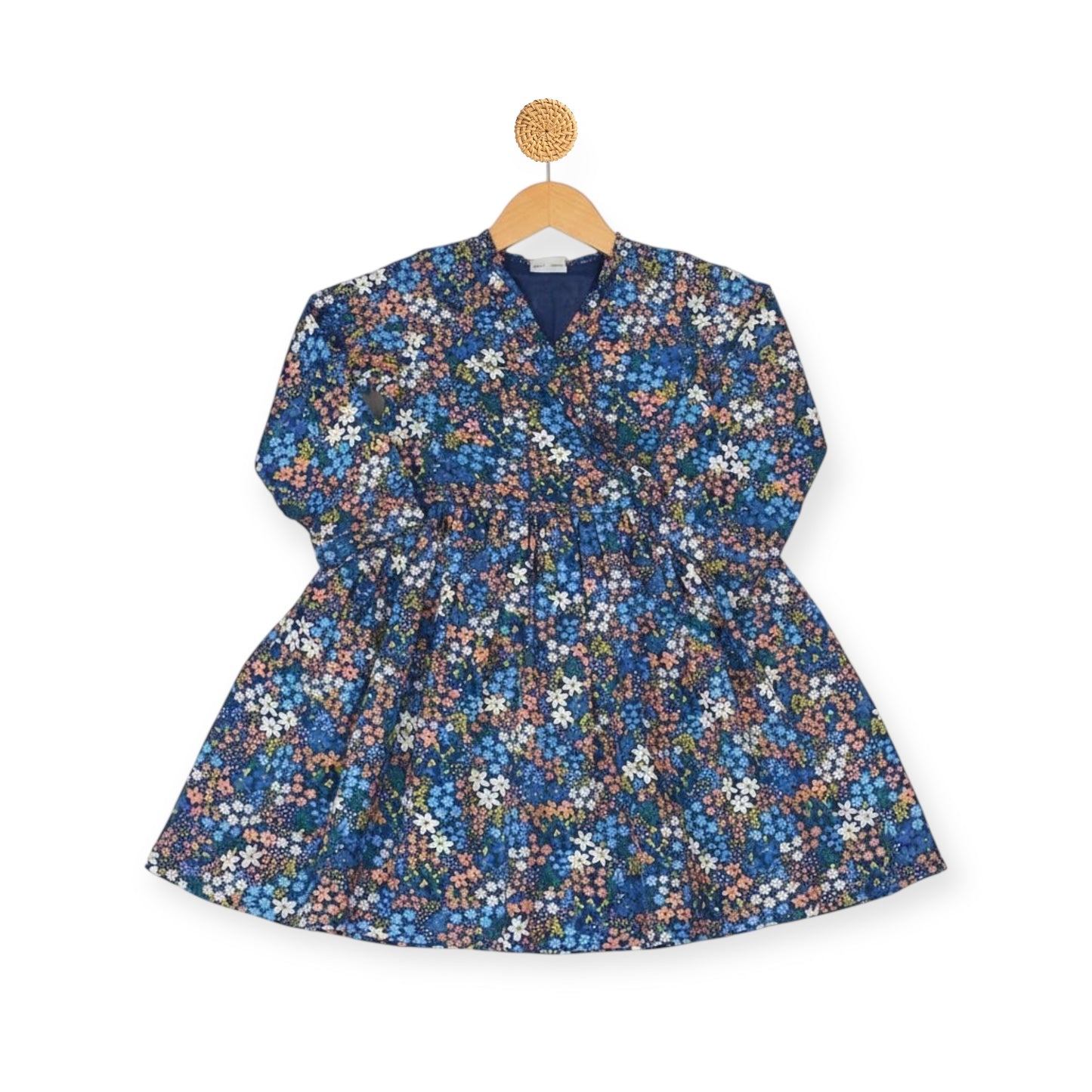 Blue Floral Dress