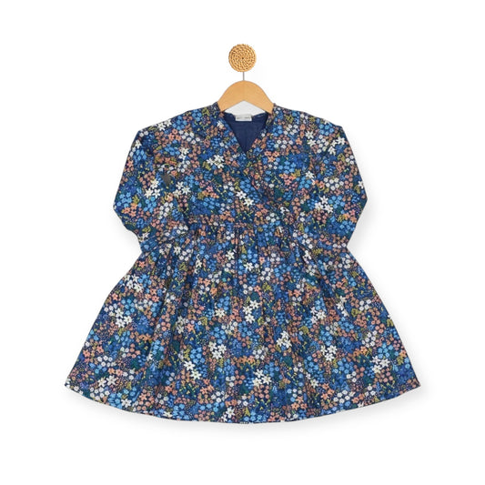 Blue Floral Dress