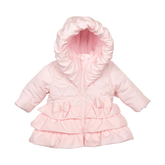 Pink Double Bow Coat
