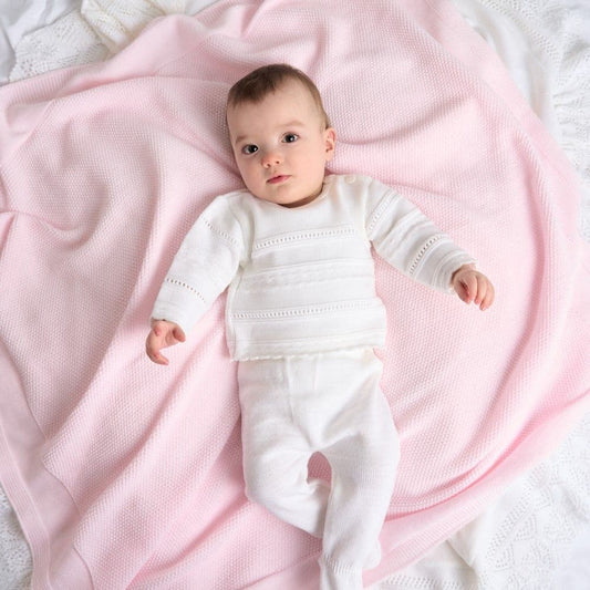 White Knitted Outfit