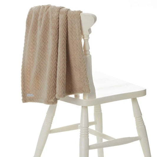 Caramel Zigzag Blanket
