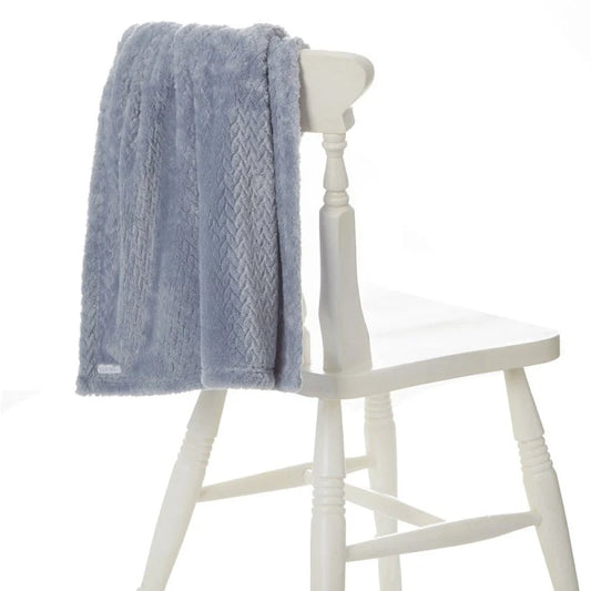 Blue Zigzag Blanket