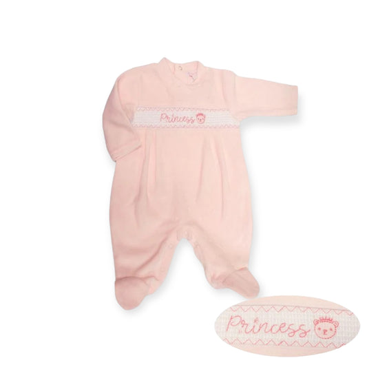 Pink Princess Babygrow