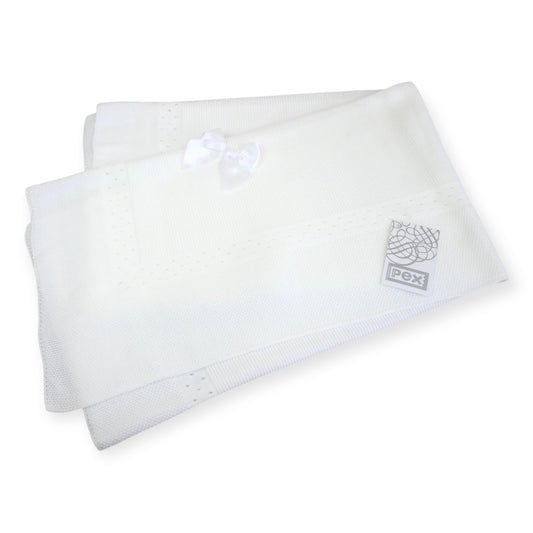 White Danielle Blanket