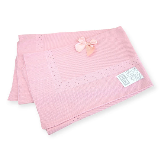 Dusky Pink Danielle Blanket