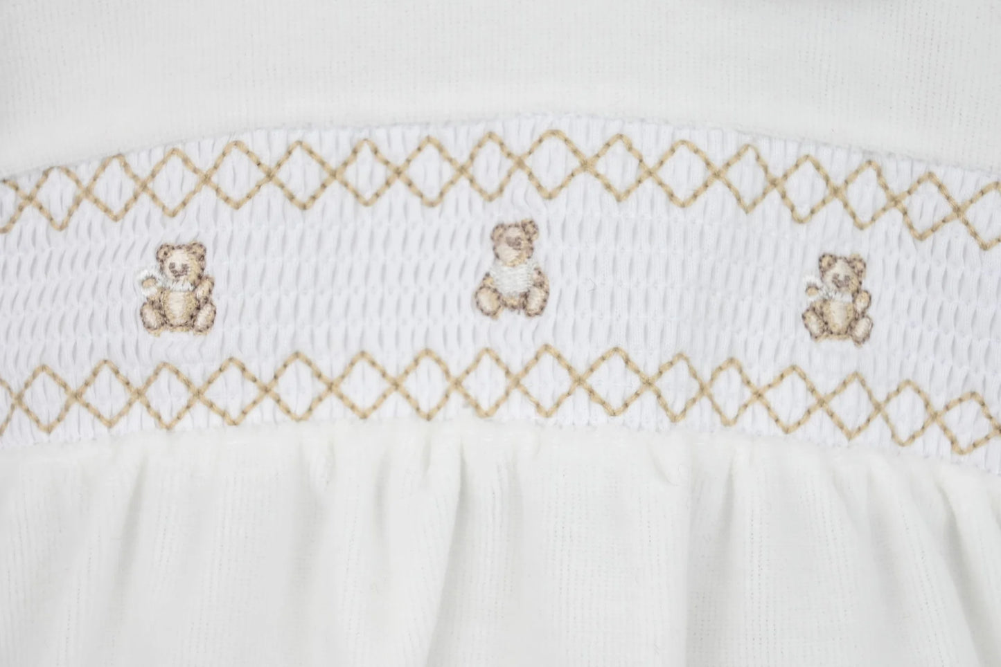 Ivory Teddy Romper