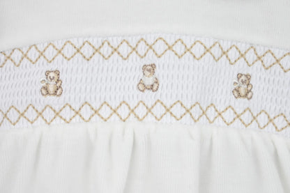 Ivory Teddy Romper