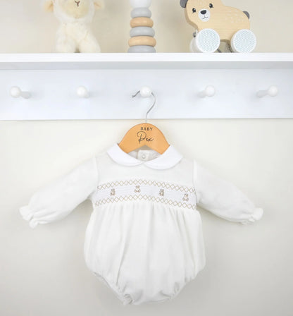 Ivory Teddy Romper