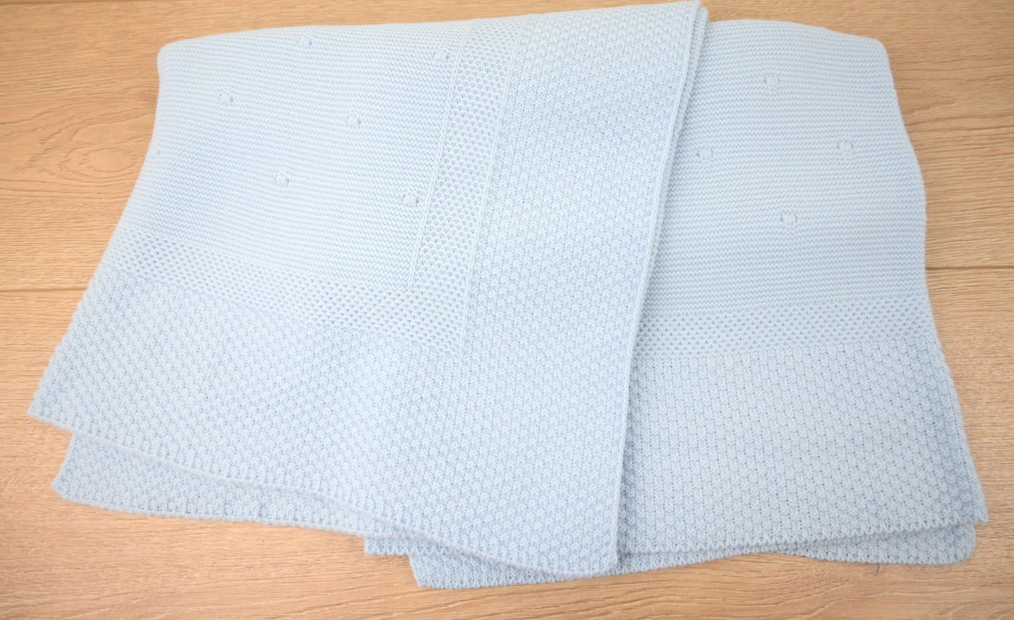 Blue Spots Blanket