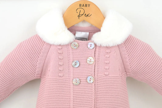 Dusky Pink Tasmin Coat
