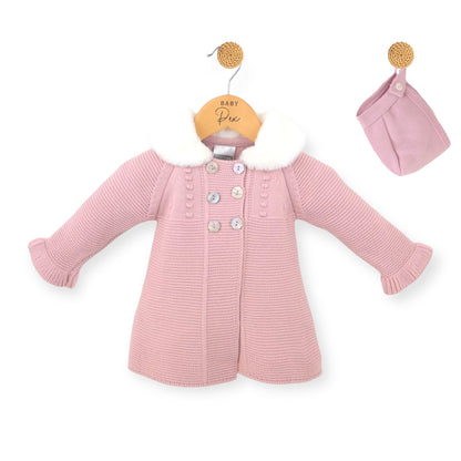 Dusky Pink Tasmin Coat
