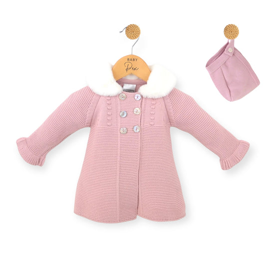 Dusky Pink Tasmin Coat
