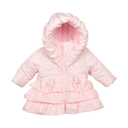 Pink Double Bow Coat