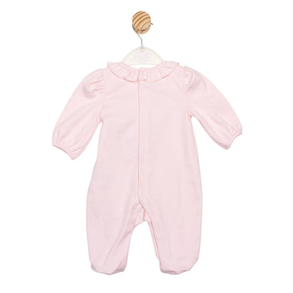 Pink 3D Heart Babygrow