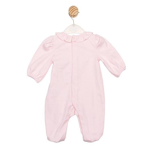 Pink 3D Heart Babygrow