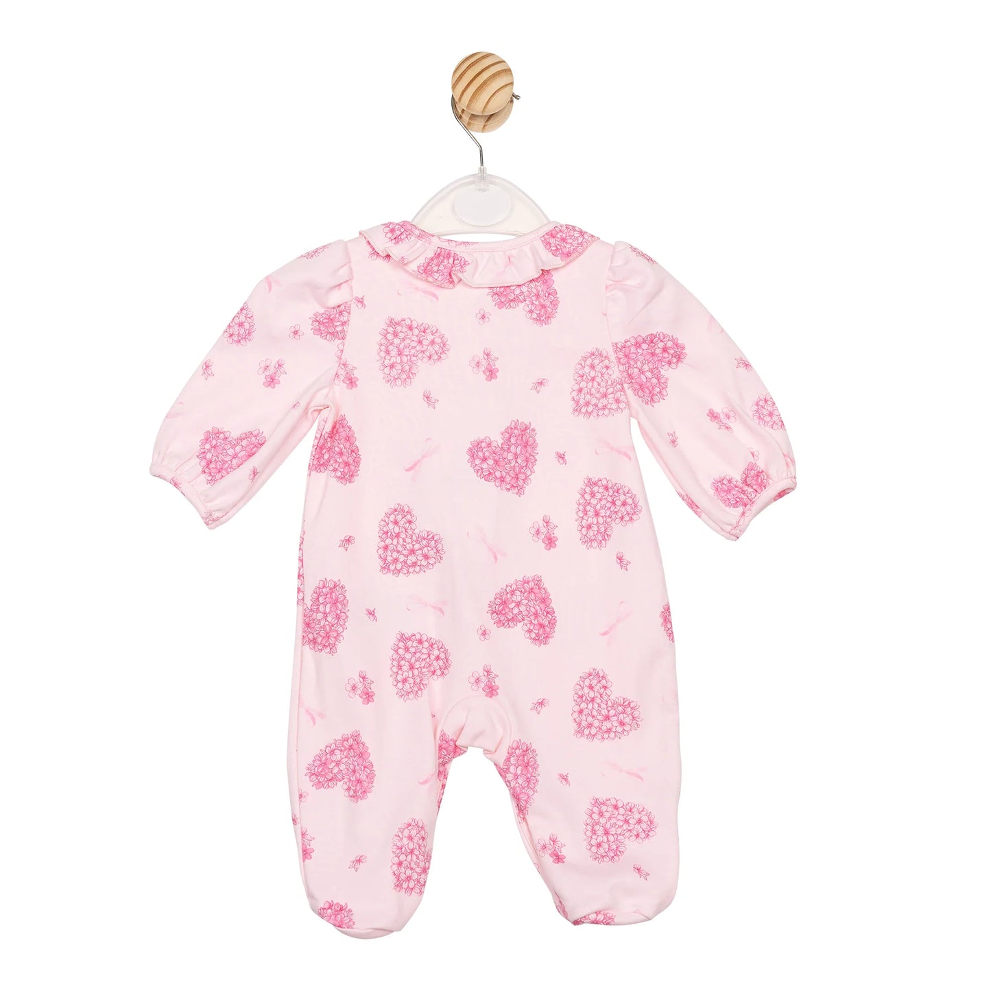 Pink Multi Hearts Babygrow